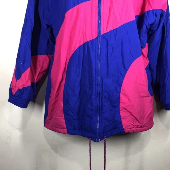 Vintage PK Elliot blue and pink jacket size small - Picture 3 of 11